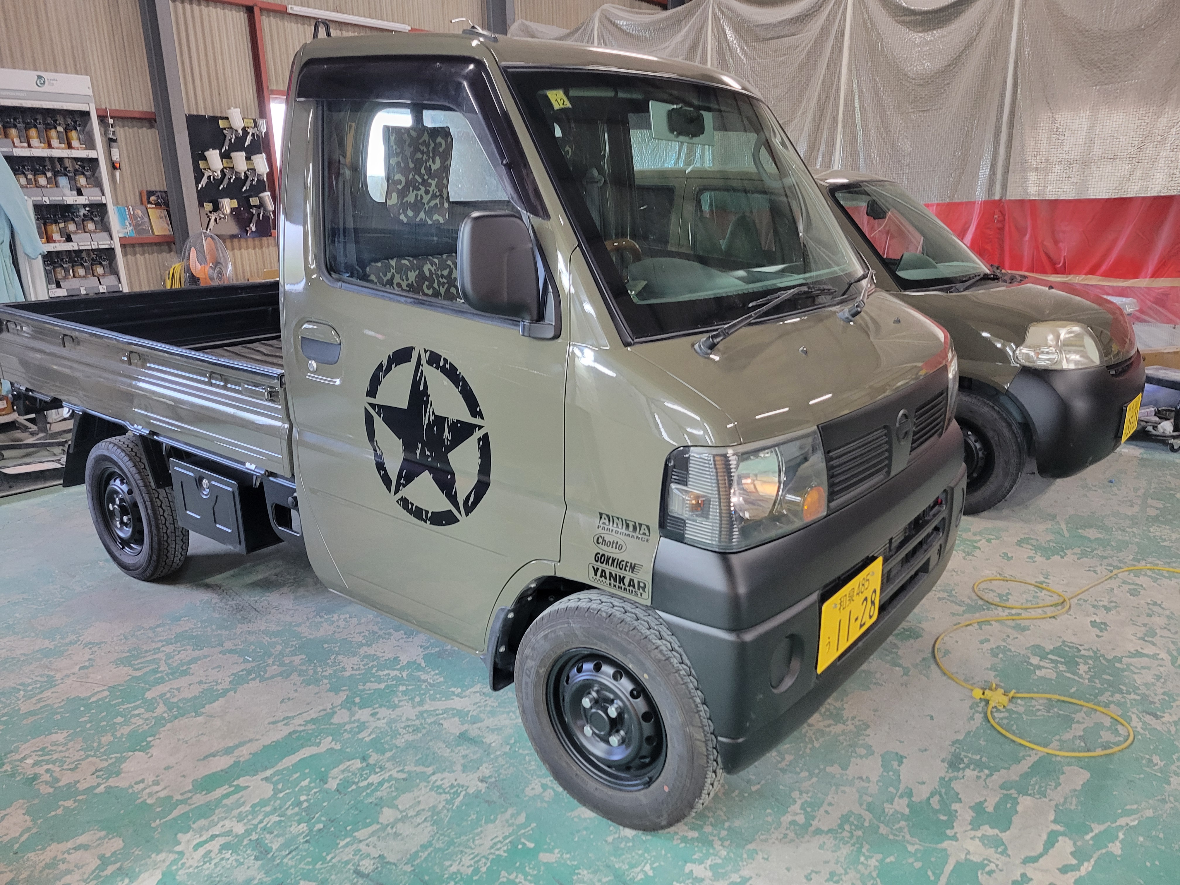 カスタム塗装 軽トラ